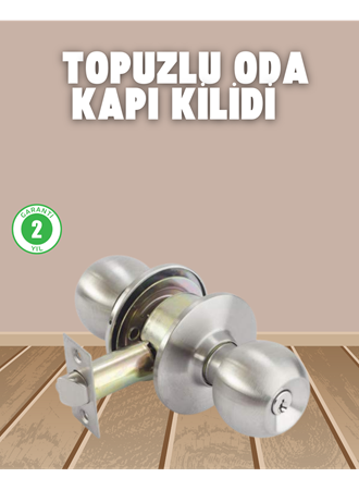 İç ve Dış Mekan Uyumlu Giriş Tipi Topuzlu Kilit