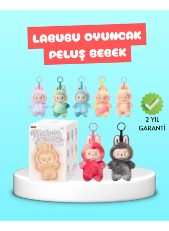 Yumuşak Dolgulu Labubu Karakter Peluş Oyuncak