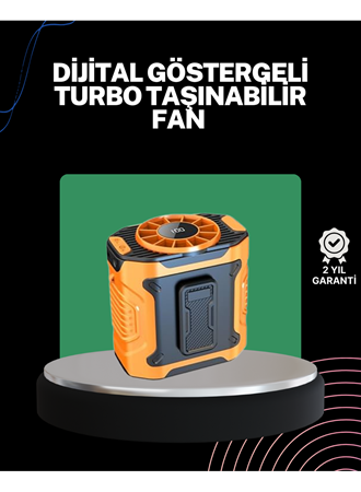 USB Şarjlı Kompakt El ve Boyun Fanı Çok Fonksiyonlu