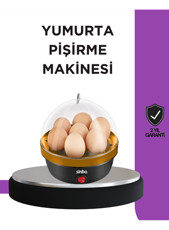 7 Yumurta Kapasiteli Buharlı Yumurta Pişirme Cihazı Sesli Uyarılı