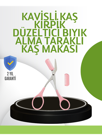 Taşınabilir Kaş ve Kirpik Düzenleme Makası – Ergonomik Tasarım