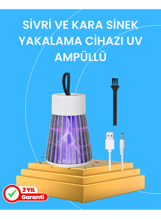 Çocuk ve Evcil Hayvan Dostu Sivrisinek Yakalama Lambası