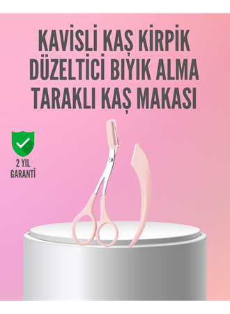 Kaş ve Kirpik Şekillendirme İçin Yüz Bakım Makası