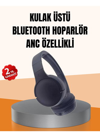 Ayarlanabilir Baş Bantlı Kablosuz Kulak Üstü Kulaklık