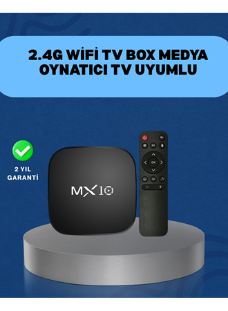 4K Medya Kutusu HDMI-USB Bağlantılı Android TV Çözümü