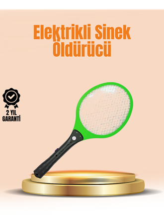 Elektrikli Sinek Raketi | Yüksek Voltajlı, Güvenli ve Taşınabilir