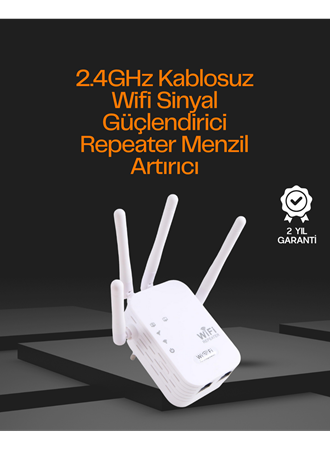 Çok Antenli Kablosuz Ağ Kapsama Alanı Genişletici