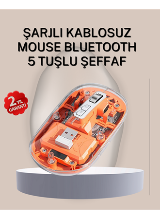 Çift Modlu Fare – USB Alıcılı ve Bluetooth Bağlantılı