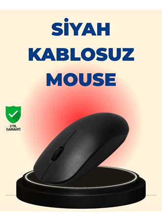 Sessiz ve Ergonomik Mouse – USB Bağlantılı ve DPI Ayarlı