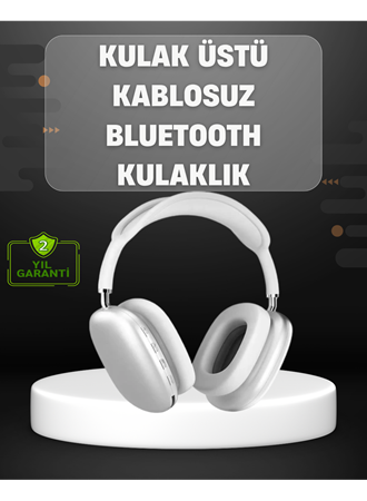 Katlanabilir Bluetooth V5.0 Kablosuz Kulaklık | 400 mAh, Gürültü Azaltma