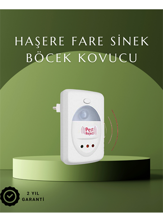 Ultrasonik Ses Dalgalarıyla Kimyasalsız Fare ve Böcek Kovucu Cihaz