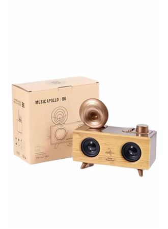 Gramafon Radyo Bluetooth Hoparlör Nostaljik Radyo FM Radyo