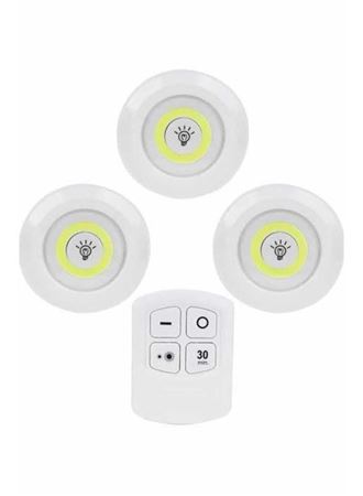 Kablosuz Pilli Işıldak  Masa Lambası Mutfak Tezgah Altı Banyo Dolabı Dolap İçi