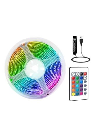 RGB Şerit Led 10 Metre Led Işık Kumanda ile Kontrol RGB