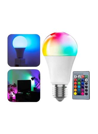 Akıllı RGB Led Ampul Led Uzaktan Kumandalı Renk Değiştiren Ampul
