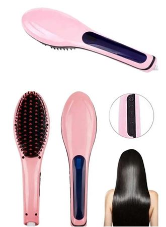 Saç Fırça Akıllı LCD Ekran Pratik Saç Düzleştirici Tarak Pratik Taşınabilir