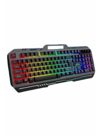 Işıklı Oyuncu Q Klavye Mouse Seti Siyah Gaming Oyuncu Klavye