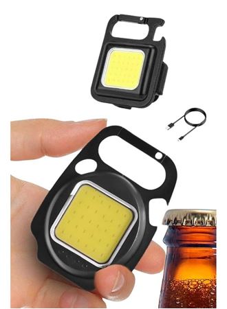 Kamp Çadır Lambası Şarjlı El Feneri Işıldak Anahtarlık Mini Mıknatıslı