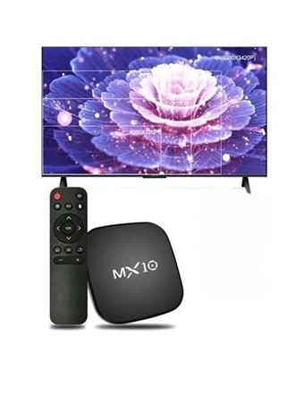 2.4G Wifi Tv Box Medya Oynatıcı TV Uyumlu MX Box Kutusu Android TV