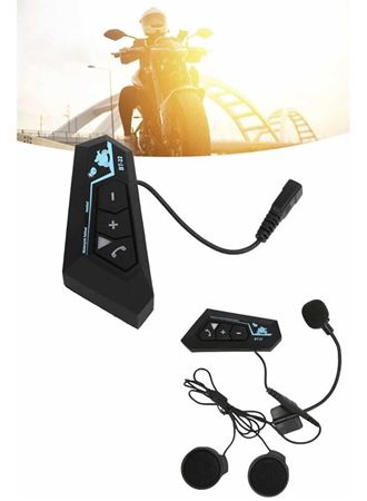 Bluetooth Kask Kulaklığı Intercom 5.0 Bluetooth Android ve İOS Uyumlu