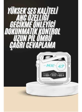 Oyuncu Kulaklığı Yeni Mekanik Kablosuz Kulaklık İos Android Uyumlu