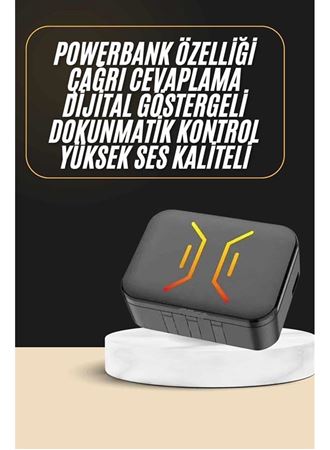 Powerbank Bluetooth Kulaklık Oyuncu Kulaklığı Yüksek Ses Kaliteli