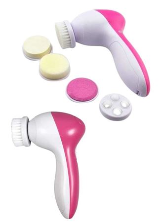 5 Başlıklı Cilt Temizleme Cihazı Ultra Kaliteli Yumuşak Kırşıklık Karşıtı