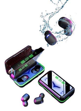 Extra Bass Kablosuz Kulaklık Işıklı Bluetooth Kulaklık Powerbank Özellikli