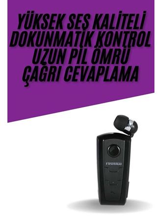 Yaka Kulaklığı Andorid Tüm Cep Telefonlarına Uyumlu Mikrofonlu Titreşimli Makaralı