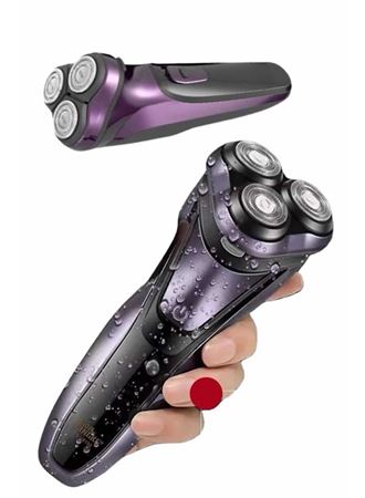 Tıraş Makinesi Hassas Ciltlere Özel Döner Başlıklı Pürüzsüz Görünüm