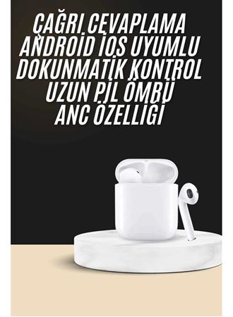2. Nesil Bluetooth Android ve İOS Uyumlu Kablosuz Kulaklık Çağrı Cevaplama