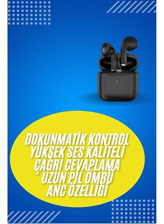 En Çok Tercih Edilen Bluetooth Kulaklık Mikrofonlu Silikonsuz Dokunmatik Kontrol