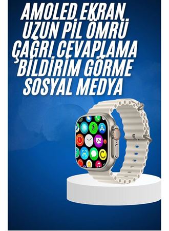 Yeni Nesil Bluetooth Bağlantılı Akıllı Saat Sosyal Medya Girişli Uyku Takibi