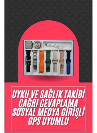 Akıllı Saat Unisex Akıllı Saat Çoklu Kordon Seçeneği Çelik Kordon Plastik Kordon