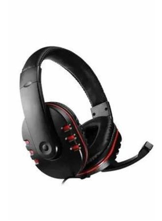 Oyuncu Kulaklığı Kulak Üstü Kablolu Stereo Mikrofonlu Yumuşak Kulak Yastığı