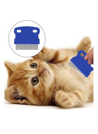 Kedi Köpek Tüy Bit Pire Toplayıcı Toplama Temizleme Tarağı Tarak Seti 4'lü Set