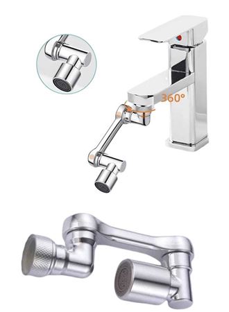 Dönebilen Musluk Başlığı Akrobat Mutfak Banyo Musluk Ucu Başlığı Oynar Başlıklı