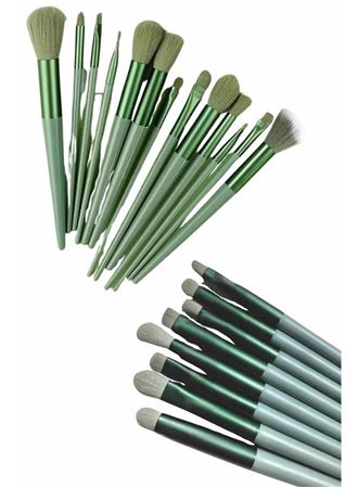 Profesyonel Makyaj Fırça Seti 13 Parça Yumuşak Kıllı Fırça Seti Far Fırçası