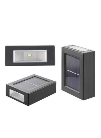 Dekoratif Duvar Lambası Solar Güneş Enerjili Bahçe Aydınlatması