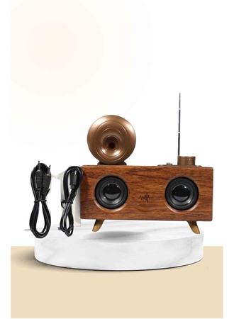 Nostaljik Radyo Bluetooth Bağlantılı Şarjlı Yüksek Ses Kaliteli
