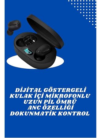 Çift Kulaklık Kampanyası Dokunmatik Kontrol Kulak İçi Yüksek Ses Kaliteli Mikrofonlu