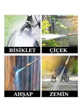 Şarjlı Oto Yıkama, Bahçe Sulama Tabancası Makinesi Yüksek Basınçlı