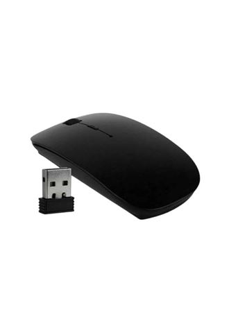 Siyah Wireless Kablosuz Sessiz Mouse Bluetooth Bağlantılı