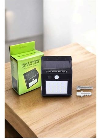 Solar Güneş Enerji Panelli Sensörlü Lamba Enerji Tasarruflu