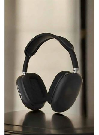 P9 Plus Kulaklık Siyah Bluetooth Bağlantılı Kulak Üstü Kablosuz