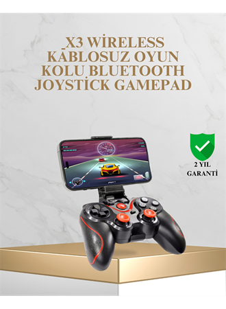 Bluetooth Kablosuz Oyun Kolu – Android iPhone PC Uyumlu