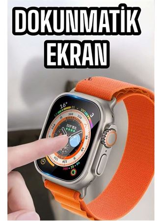 Akıllı Saat Uyku ve Spor Takibi Yeni Nesil Bluetooth Bağlantılı Amoled Ekran