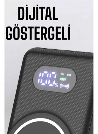 10.000 Mah Powerbank 4 Portlu Hızlı Şarj Dijital Göstergeli