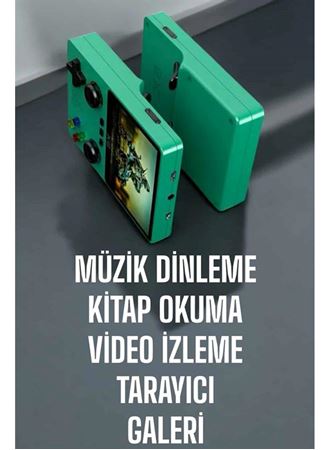 Çocuklara Özel 666 Oyunlu X6 Atari Video İzleme ve Müzik Dinleme