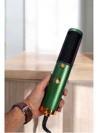 Fön Tarak Saç Düzleştirici Üflemeli Fön Makinesi Sıkı Dişli Taşınabilir